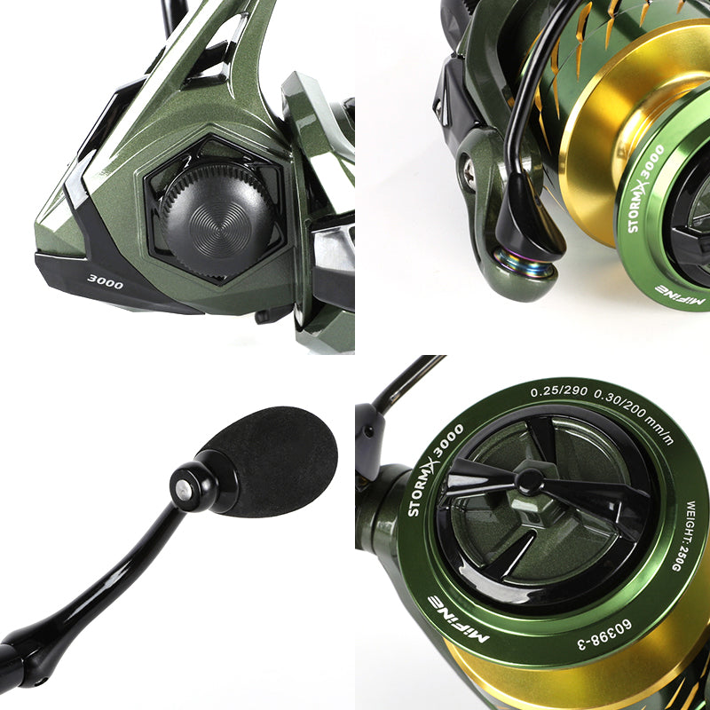 STORM X Spinning Fishing Reel