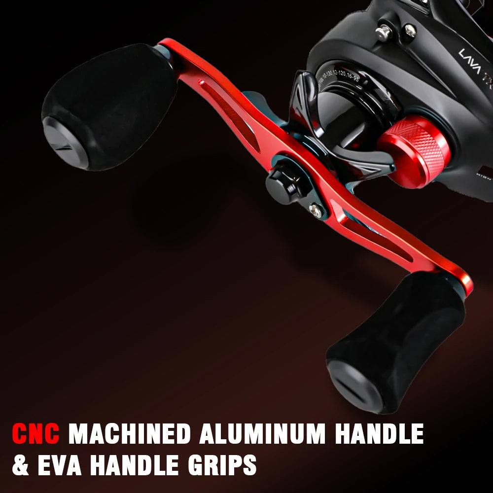 abu garcia black max red grips LAVA TX Baitcaster Reel – MiFine