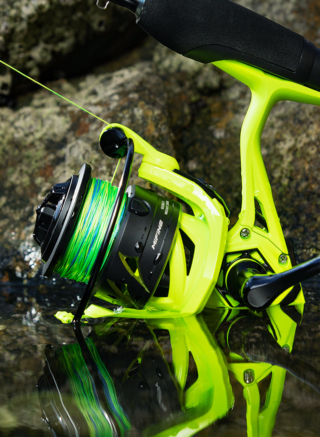 bassdash alien ultra lightweight carbon trout spinning fishing reel DARREN CARBON Lightweight Ultralight Spinning Fishing Reel – MiFine