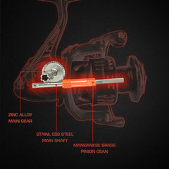 CRESCENT XT Spinning Fishing Reel