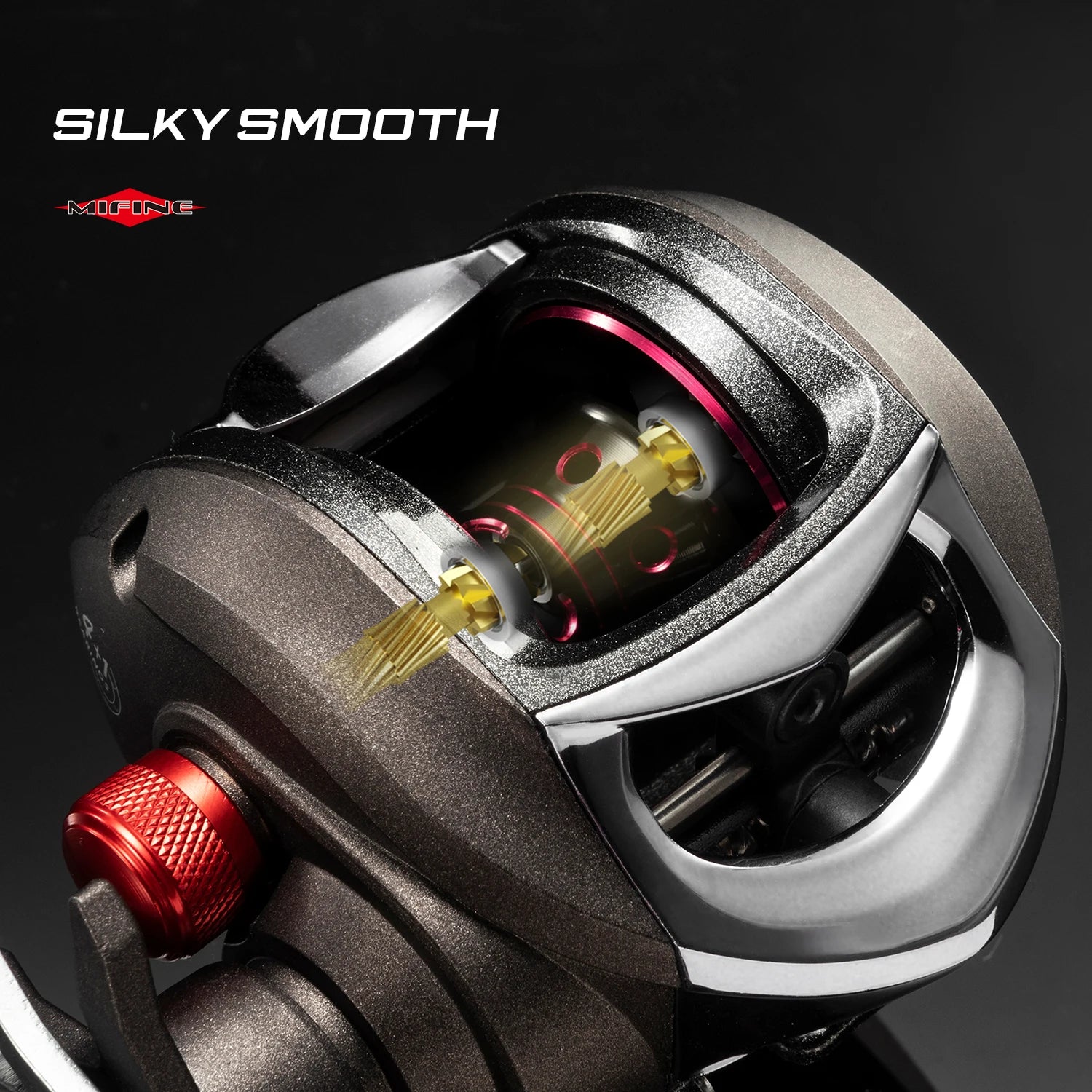 are baitcaster reels reversible MAGIC Baitcaster Reel – MiFine