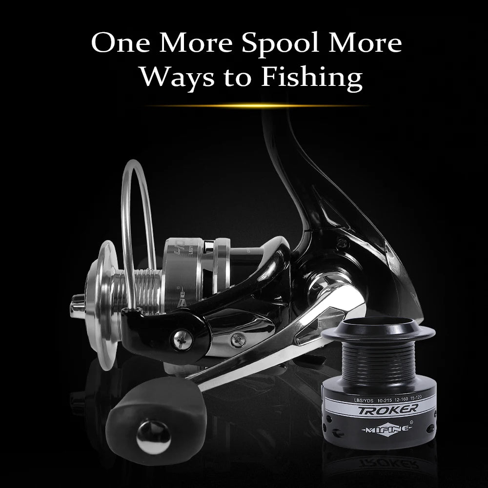 TROKER-Spinning Fishing Reel