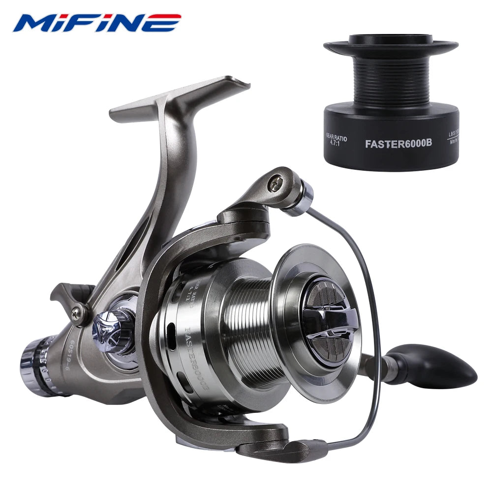 FASTER-Dual Brake Fishing Wheel Spinning Reel