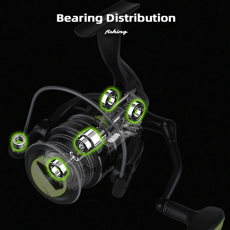 MISSION Spinning Fishing Reel