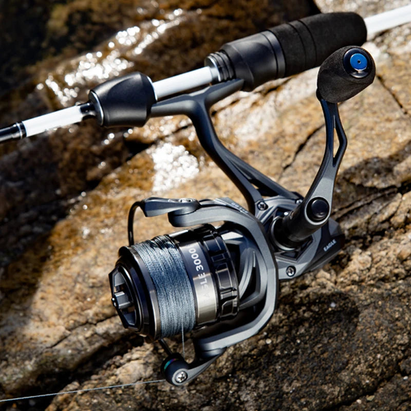 eagle fishing reels Claw Ice Spinning Reel This 5 section spinning rod extends to 5ft. EAGLE Fishing Reel MiFine