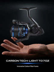 Carbon Tech Spinning fishing Reels