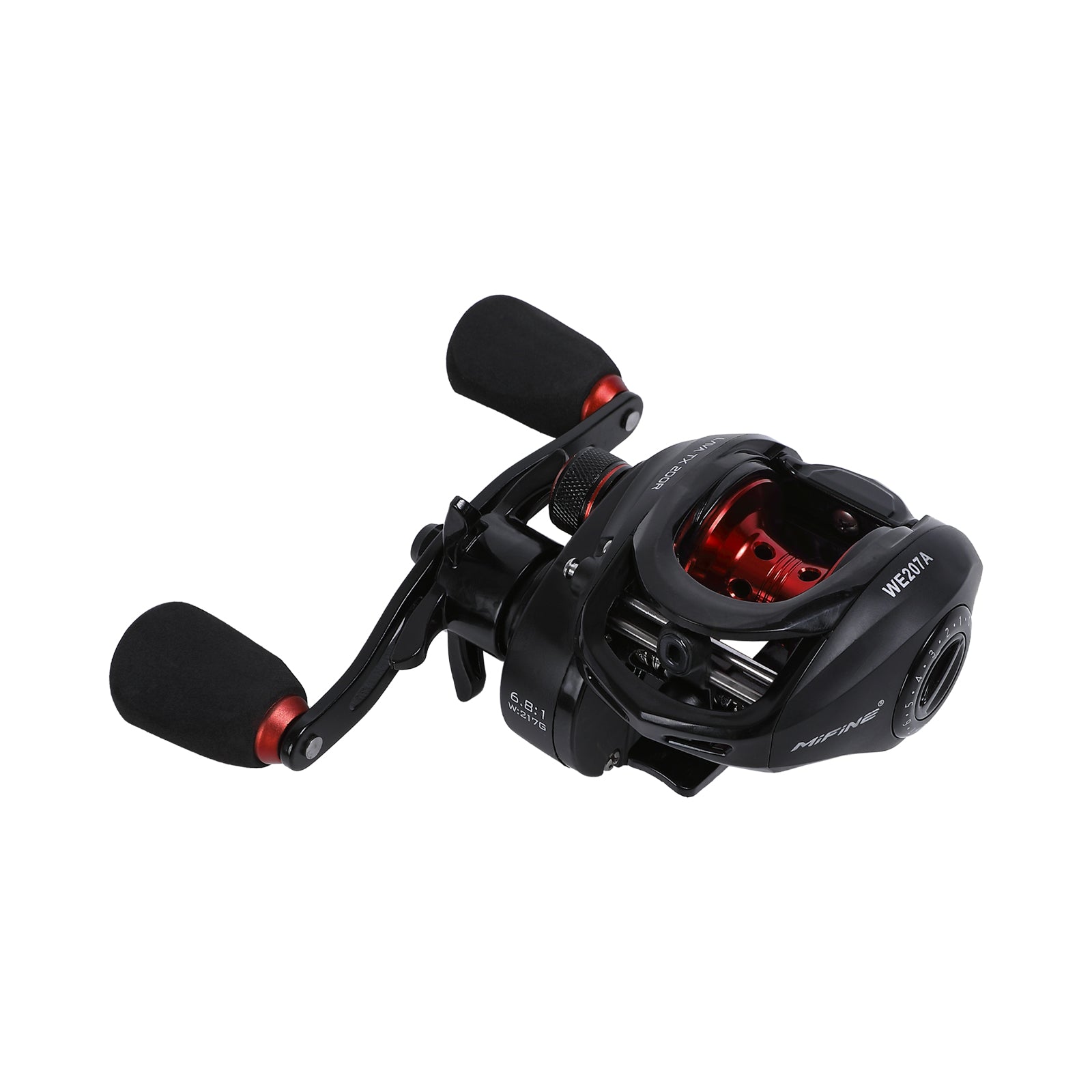 Fishing Rod Abu Black Max Baitcaster Fishing Reel Abu Garcia MAX X Low Profile Reel 15lb Fishing Rod Abu Black Max Baitcaster Fishing Reel Abu Garcia MAX X Low Profile Reel 15lb